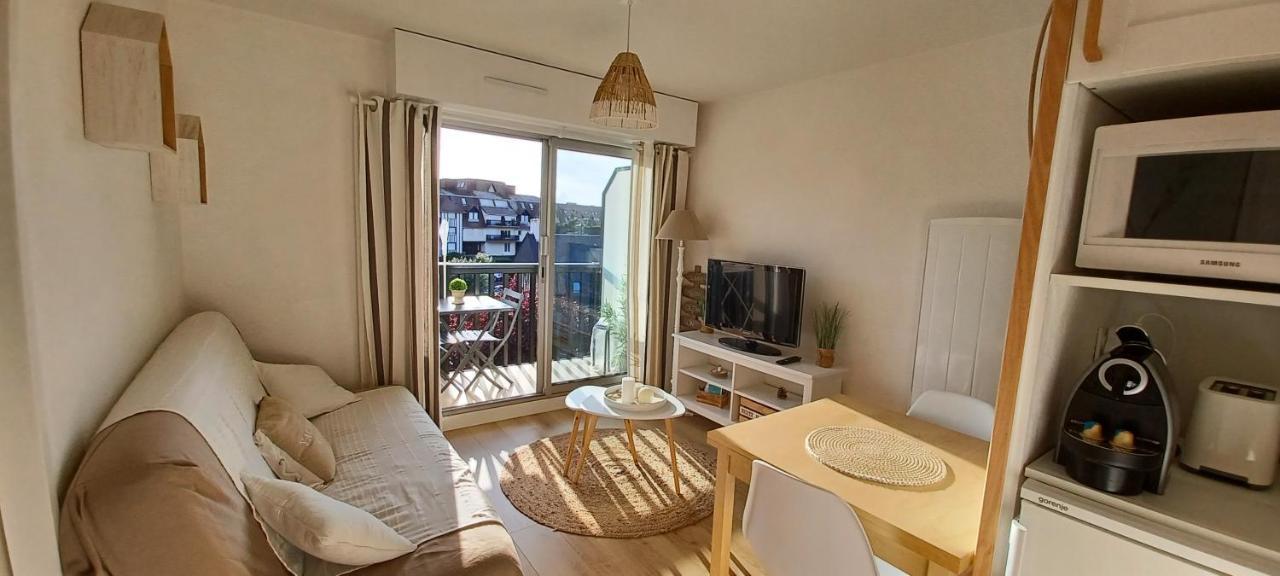 T2 Cosy/Balcon Sud Ouest/300M-Mer/Villers Sur Mer 외부 사진